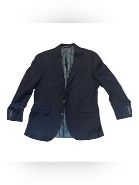 Coppley Navy Wool Blazer Sport Coat Men’s Made in Canada 2 Button Berlins